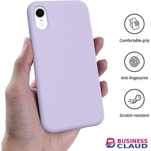 Soft Silicone Slim Fit Cover Anti-Scratch Shockproof Case for Apple iPhone XR - Grey