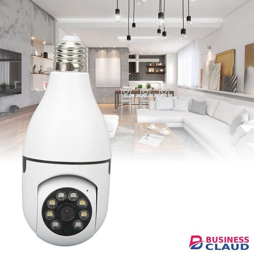 CALUS E27 Smart Surveillance Bulb Camera with Night Vision and Mobile Access