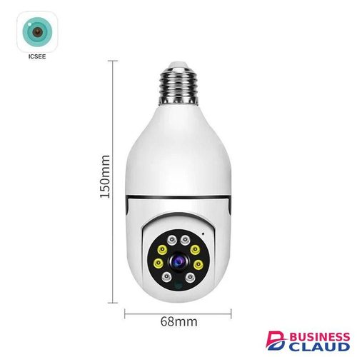 CALUS 360° Smart Bulb Camera E27 Wireless WiFi CCTV Panoramic Security Camera