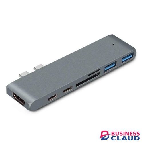 USB 7 in 1 Type C Hub Multi-port Adapter