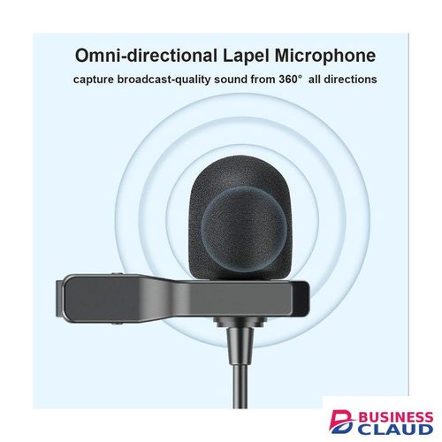 Boya BY-M1 Omnidirectional Lavalier Microphone For DSLR Camera IPhone Android ce Recording