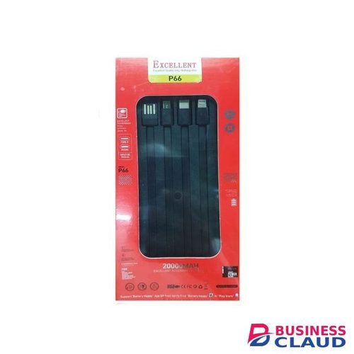 EXCELLENT 4IN1 PD 20000MAH LONG LASTING FASTCHARGE POWERBANK