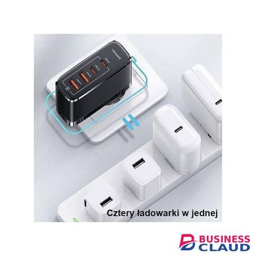 Usams US-CC166 100W 4 Ports GaN Fast 2A+2C Charger