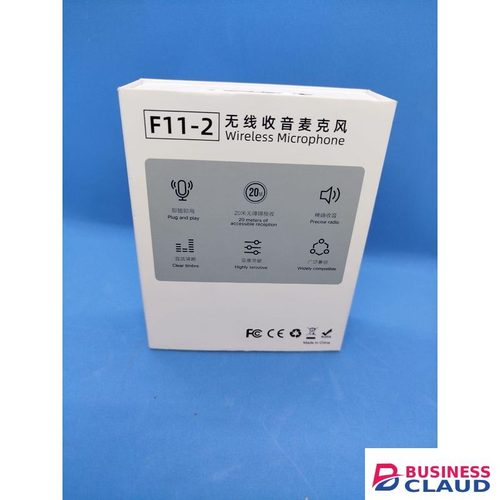 F11-2 Hands-Free Wireless Lavalier Mic For IPhone And Android – Ideal For Interviews, Classes, And Remote Work Content