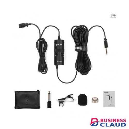 Boya BY-M1 Universal Lavalier Microphone For Smartphones, DSLRs, Camcorders, Audio Recorders, And PC