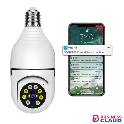 CALUS Wireless E27 Bulb CCTV Camera 1080P Smart IP Cam With Night Vision & Tracking