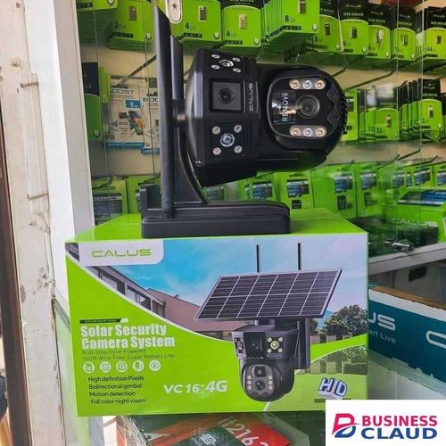 CALUS VC16 4G Dual Lens Solar Camera, Outdoor Security, Smart AI, Solar Powered Surveillance for 24/7 Peace of Mind, wire free, sd storage and cloud storage, with motion sensors, control remotely from your phone