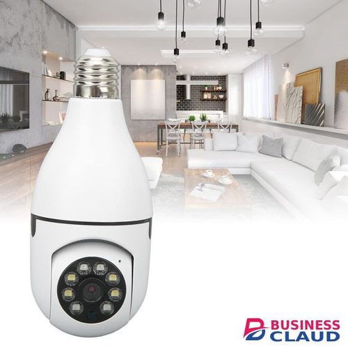 CALUS 360° Panoramic Smart Bulb Camera – 1080P WiFi PTZ Motion Detection Night Vision Indoor CCTV