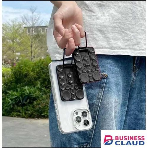 Silicone Suction Cup Phone Holder - Universal Octobuddy Phone Stand