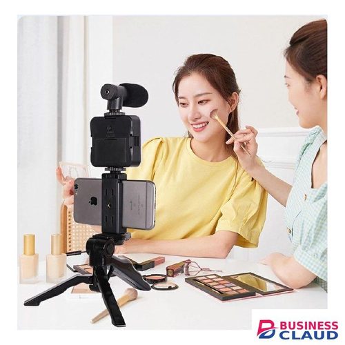 Business Video Kit with LED Lighting and Mic – AY-49