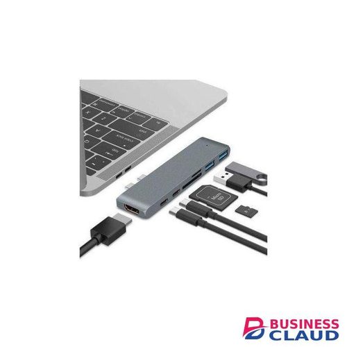 7 In 1 USB Hub Type-C Adapter