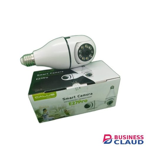 CALUS Smart Nanny Camera Bulb With 360° View – Wireless WiFi Surveillance, HD Video & Motion Detection