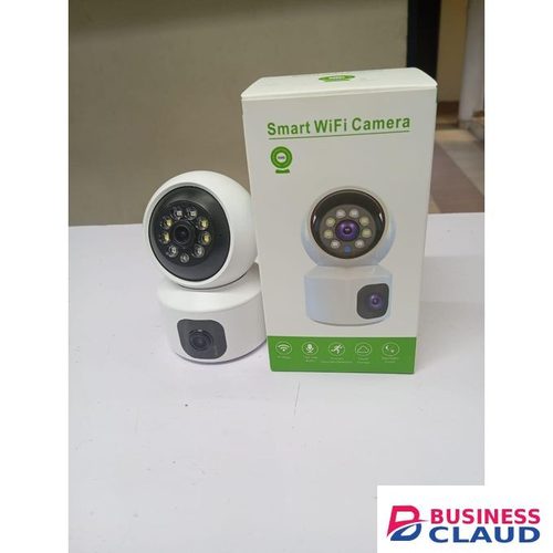 Dual Lens Smart CCTV Camera WiFi Home Security 2 Way Talk Night Vision