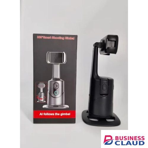 Portable Q12 intelligent 360 rotation AI face tracking smart gimbal stabilizer phone holder for video shooting