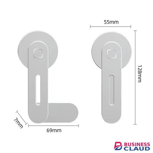 METALLIC Aluminum Magnetic Car Phone Holder For Magsafe IPhone 15 14 13 12 Metal Expansion Bracket Laptop Screen Side Mount