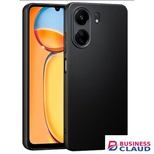 Oppo A58 Black Soft Silicone Phone Case/ Cover