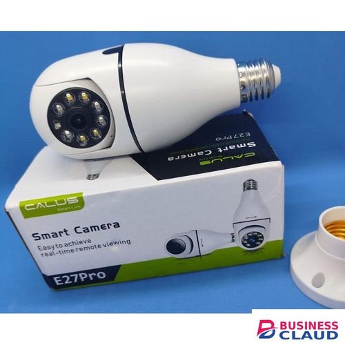 CALUS CALUS. E27 Pro Smart Surveillance Bulb Camera – Home Security Solution with Motion Alerts, Night Vision & App Control