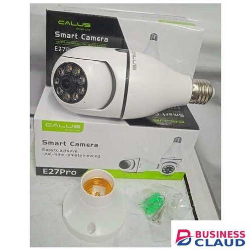 CALUS CALUS. E27 Pro WiFi Smart Bulb Camera - 360° Surveillance Camera with Motion Detection