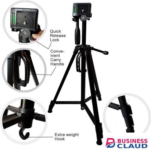 3366 Tripod Stand for Mobile Phone & Camera – 360° Rotation