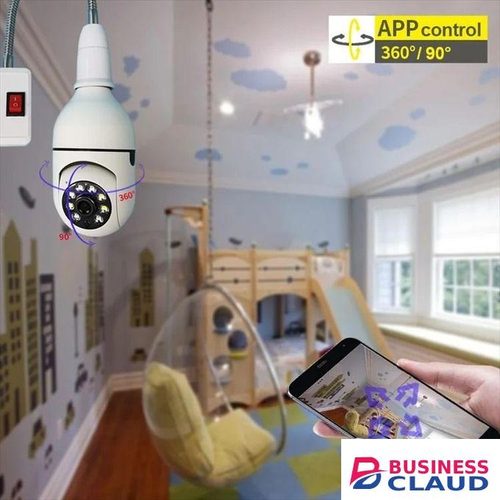CALUS 360° WiFi Nanny Cam E27 Pro - CALUS. Smart Light Bulb Camera For Home Surveillance