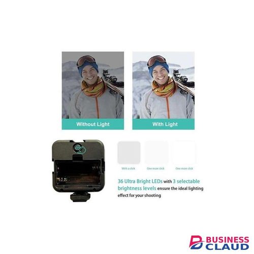 AY-49 Lightweight Video Kit With LED Lighting And Clear Sound Microphone With Tripod Stand For Influencers And Presenters