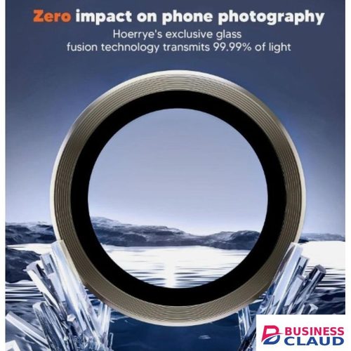 Camera Lens Protector for iPhone 13 Pro – Tempered Glass, Anti-Scratch, Night-Shooting Anti-Glare, Easy Install – Black
