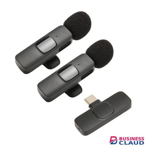 Dual Lavalier K9 Wireless Microphone for Smartphone Vlogging