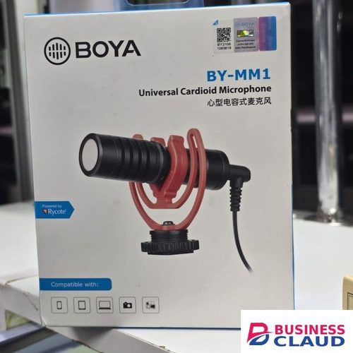 BOYA BY-MM1 DSLR and Smartphone Mic for Professional ce Recording
