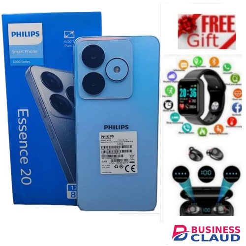 Phillip ESSENCE 20 6.5 INCH DISPLAY 4GB RAM +128 GB ROM DUAL SIM BUDS F9