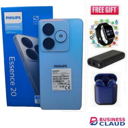 Phillip ESSENCE 20 6.5 INCH DISPLAY 4GB RAM +128 GB ROM DUAL SIM BUDS SW PB