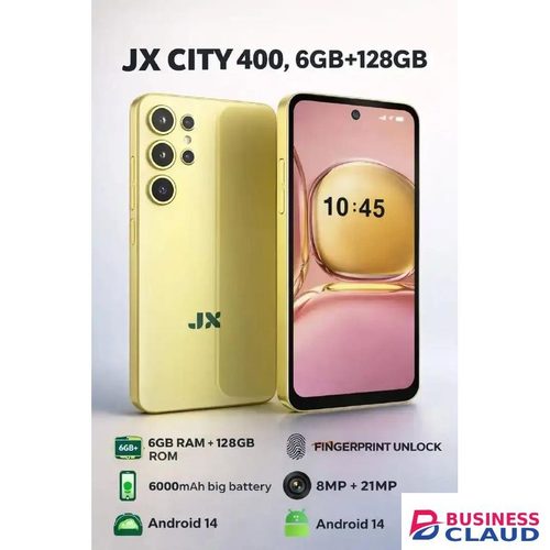 Jx CITY 400 4G 128GB Storage + 6GB Ram 6.8'' LCD 21MP Main Camera 6000mAh