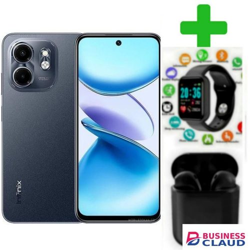 Infinix SMART 9HD 3GB RAM + 64 GB ROM.ANDROID 14 GO.watch mag i12