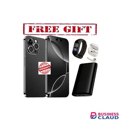 Corn C16 Pro Max 64GB Storage +5(2+3Extended ) RamUnlocked Cell Phone, Android 6.6"HD +WATERDROP SCREEN 13MP Main Camera,8mp Front camera 5000mAh Dual SIM, Face ID, smart Phone COMES WITH FREE STRAP WATCH, POWERBANK AND AIRPODS FOR YOU black