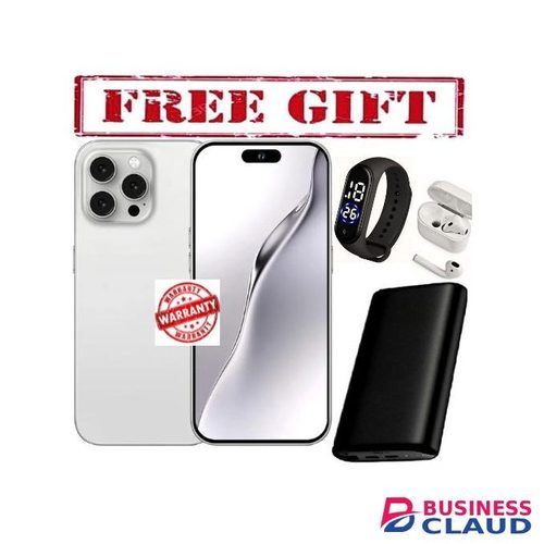 Corn C16 Pro Max 64GB Storage +5(2+3Extended ) RamUnlocked Cell Phone, Android 6.6"HD +WATERDROP SCREEN 13MP Main Camera,8mp Front camera 5000mAh Dual SIM, Face ID, smart Phone COMES WITH FREE STRAP WATCH, POWERBANK AND AIRPODS FOR YOU white