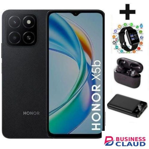 Honor X5B 6.56'' Displays, 4GB RAM + 64GB ROM, 5200mAh, Android 14, Dual SIM I12 P.BANK