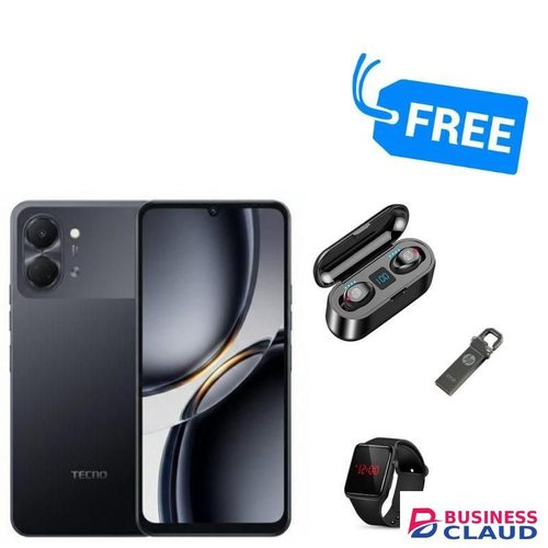Tecno POP 20 128GB STORAGE & 4GB RAM& FREE GIFTS