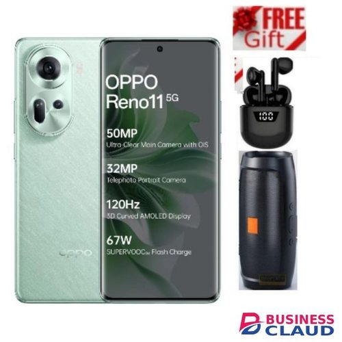 Oppo Reno 11 5G, 6.7', 12GB + 256GB, 50MP, (Dual Sim), Android 14, 5000mAh - speaker buds