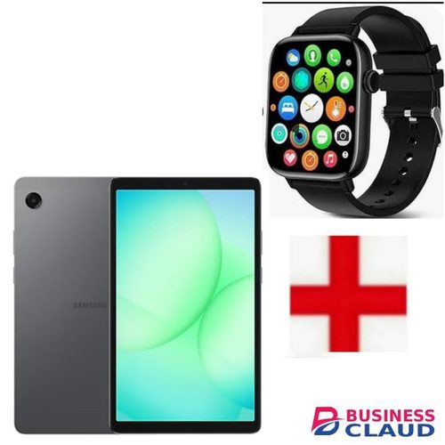 Samsung Galaxy Tab A11 UpTo 4+64Gb Storage 11"Display+8400mAh battery+Smartwatch