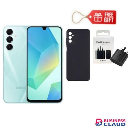 Samsung Galaxy A16, 6.7'' Display, 256GB ROM + 8GB RAM (Dual SIM), 50MP Camera, Android 14, 5000mAh, LIght Green + Free Gifts