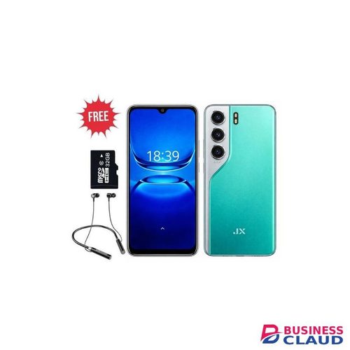 Jx Note 15 6.6" Display 64GB ROM + 4GB RAM 8MP +5 MP Camera Android 14 5000mAh + Free Wireless Neck Headset + 32GB Memory Card