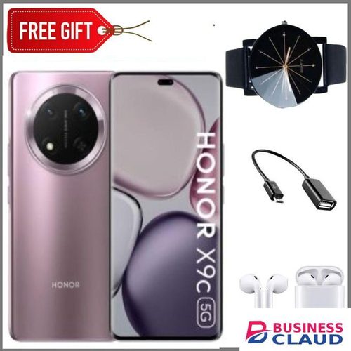 Honor X9C 6.78'' Displays, 12GB RAM + 256GB ROM, 6600mAh, Android 14, 65W, Dual SIM - Titanium Purple+Free Webwatch+Otg+Earpods
