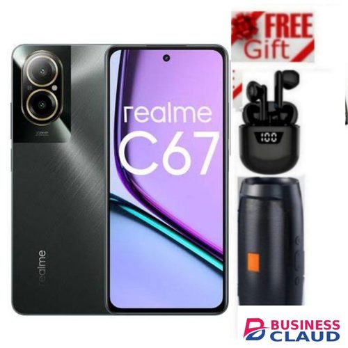 Realme C67 DISPLAY 6.72 INCHES 8GB RAM +256 GB ROM 5000 MAH I12 SP