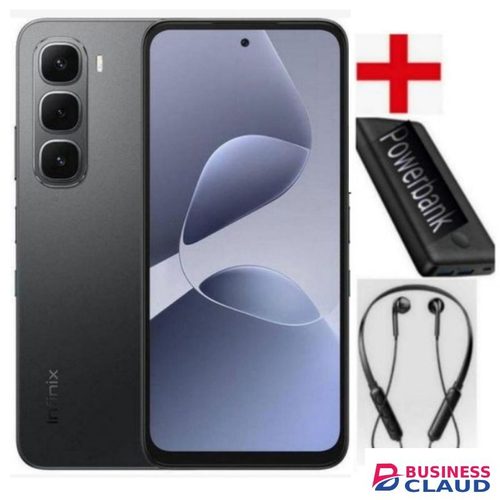 Infinix Hot 60i 6.7 ''Inches,up to 12GB RAM+128GB Storage,5160 MAh Battery+ NECKBAND+POWERBANK