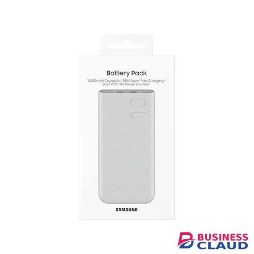 Samsung Galaxy S22 Ultra 10000mAh Power Bank, 25W PD Fast Charging, Dual Output, Quick Charge, Beige BATTERY PACK WITH USB C CABLE