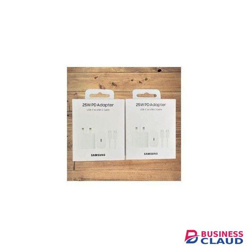 Samsung High-Speed 25W Fast Charger for Galaxy A15, A24, A35, A55 with USB Type-C to Type-C Cable – Quick and Reliable Charging Solution