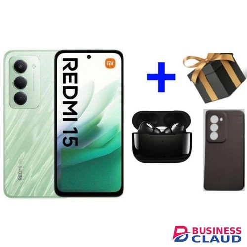 XIAOMI REDMI 15 4G, 256GB ROM 8GB RAM 6.9 inches,IPS LCD,144hz, 7000mAh 33w Battery, + FREE AMAIZINGGIFTS
