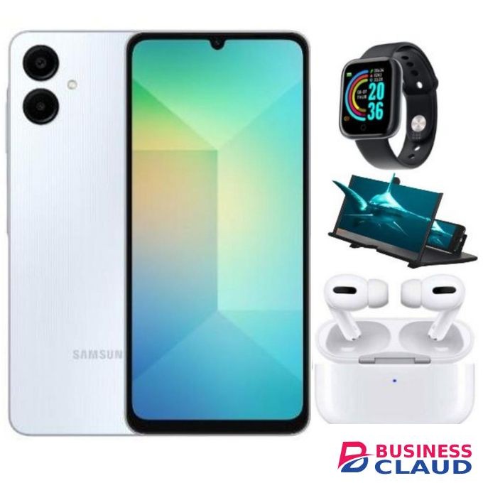 Samsung A06, 6.7'' Display, 4GB RAM + 64GB ROM (Dual Sim) 50MP Camera, 5000mAh - Light Blue msi