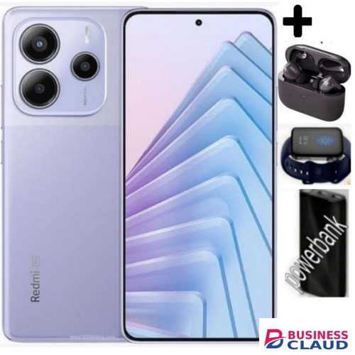 XIAOMI Redmi Note 14, 6.67", 128GB Storage+ 6GB RAM, 5110mAh Battery-with warranty +PODS+WATCH+POWER BANK