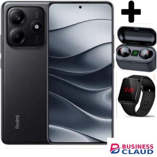 XIAOMI Redmi Note 14, 6.67", 128GB Storage+ 6GB RAM, (Dual SIM), 5110mAh Battery-with warranty +EARBUDS+WATCH