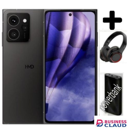 Hmd SKYLINE 12GB RAM, 256GB Storage, 6.55" Display, 4600mAh,108MP Camera (Dual)+headphone+powerbank